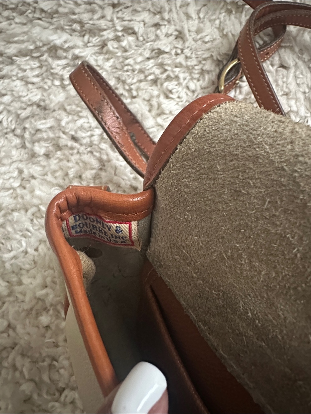 90sY2K Dooney & Bourke All Weather Leather Big Duck - Picture 8 of 8